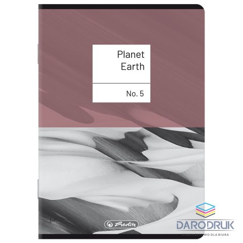 Herlitz Zeszyt A5 Premium Earth 60k. 70g kratka Herlitz (400206288)