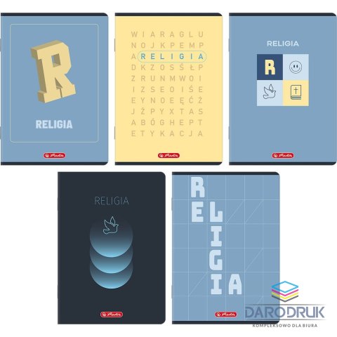 Herlitz Zeszyt A5 Religia 32k. 70g kratka Herlitz (400206341)