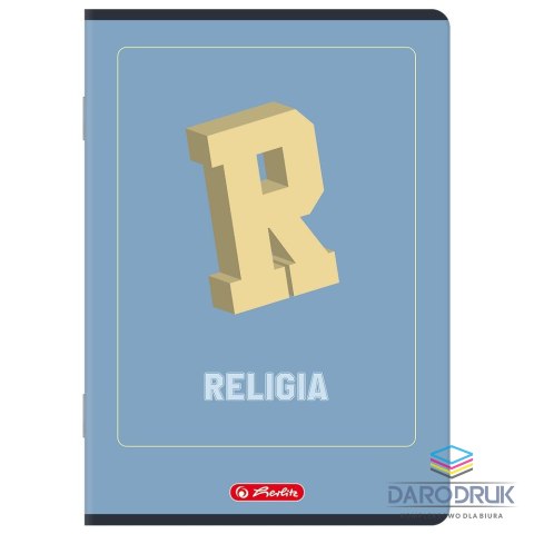 Herlitz Zeszyt A5 Religia 32k. 70g kratka Herlitz (400206341)