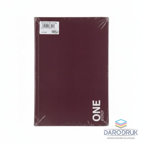 Interdruk Brulion A5 One Color 96k. 70g linia Interdruk (BRA5=OC)
