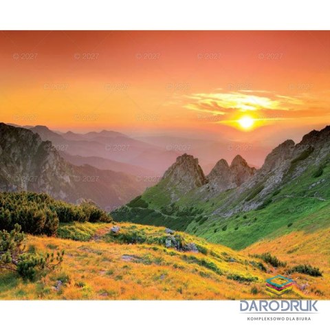 Lucrum Kalendarz ścienny PEJZAŻE TATRZAŃSKIE 13-planszowe A3+ 320mm x 470mm Lucrum (RW03)