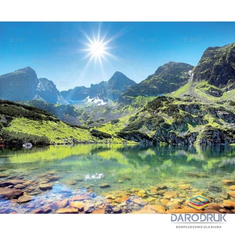 Lucrum Kalendarz ścienny PEJZAŻE TATRZAŃSKIE 13-planszowe A3+ 320mm x 470mm Lucrum (RW03)