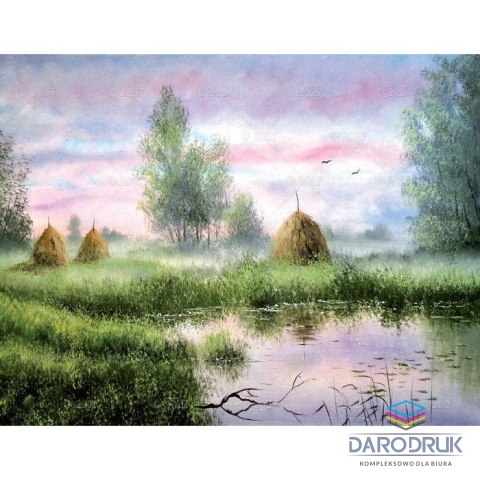 Lucrum Kalendarz ścienny POLSKA W MALARSTWIE 13-planszowe 320mm x 470mm Lucrum (RW08)