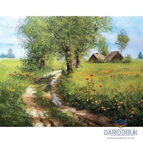 Lucrum Kalendarz ścienny POLSKA W MALARSTWIE 13-planszowe 320mm x 470mm Lucrum (RW08)