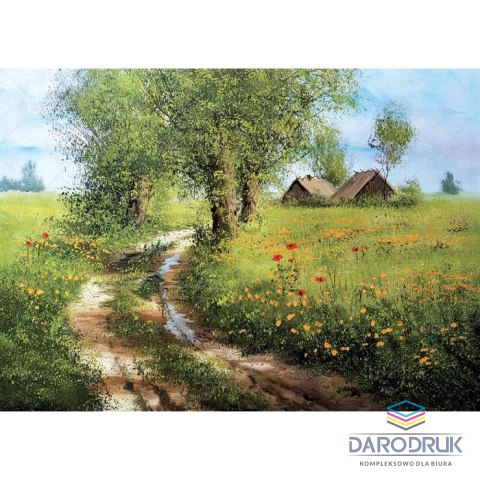 Lucrum Kalendarz ścienny POLSKIE ZAKĄTKI 13-planszowe A4 280mm x 200mm Lucrum (RW6)