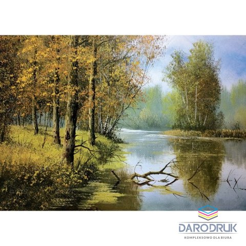 Lucrum Kalendarz ścienny POLSKIE ZAKĄTKI 13-planszowe A4 280mm x 200mm Lucrum (RW6)