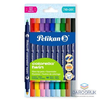 Pelikan Flamaster Colorella Twin 10 kol. Pelikan (400207804)