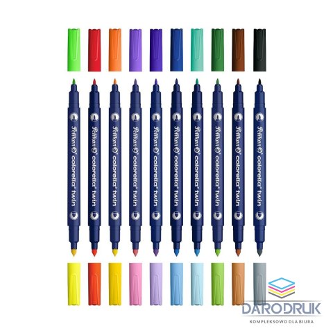 Pelikan Flamaster Colorella Twin 10 kol. Pelikan (400207804)