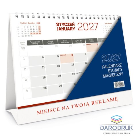 Wokół Nas Kalendarz biurkowy stojący miesięczny Wokół Nas (KB 034 B)