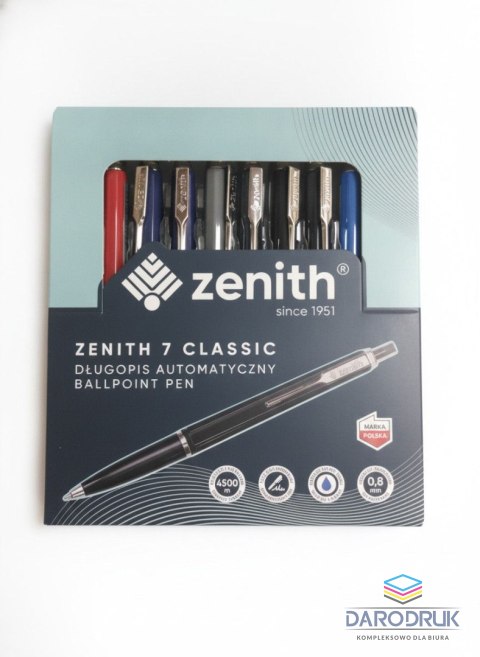 Zenith Długopis Classic wkład niebieski 0,8mm Zenith