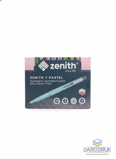 Zenith Długopis pastelowy wkład niebieski 0,8mm Zenith