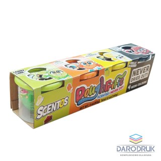 Dumel Ciastolina 4 kol. PACHNĄCA NEONOWA 4 szt. 340g Dumel (ST42741)