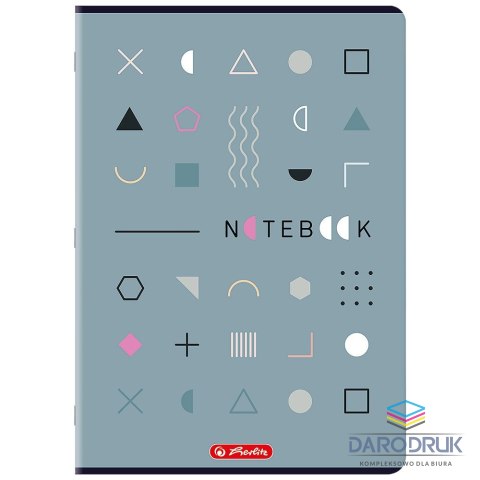 Herlitz Zeszyt A4 mix 96k. 70g kratka Herlitz (400206368)