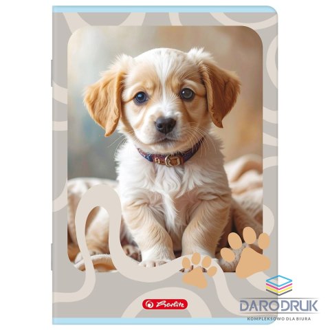 Herlitz Zeszyt A5 Animals 32k. 70g linia podwójna Herlitz (400206382)