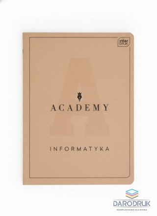 Interdruk Zeszyt tematyczny A5 ACADEMY Hybrid INFORMATYKA 60k. 90g krata Interdruk (ZE60#MATACAH))