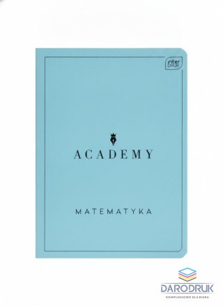 Interdruk Zeszyt tematyczny A5 ACADEMY Hybrid MATEMATYKA 60k. 90g krata Interdruk (ZE60#MATACAH))
