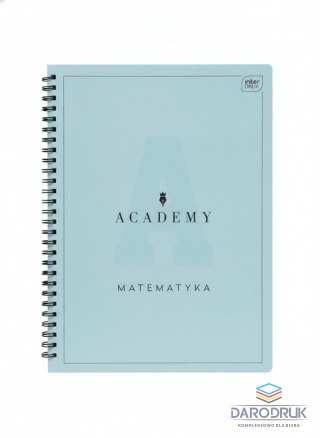 Interdruk Zeszyt tematyczny A5 ACADEMY Hybrid matematyka 60k. 90g krata Interdruk (ZE60#MATACAH))