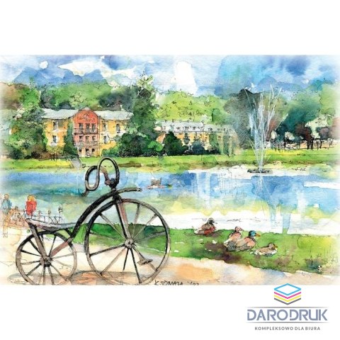 Lucrum Kalendarz ścienny MIASTA POLSKI 13-planszowe A3+ 320mm x 470mm Lucrum (RW05)