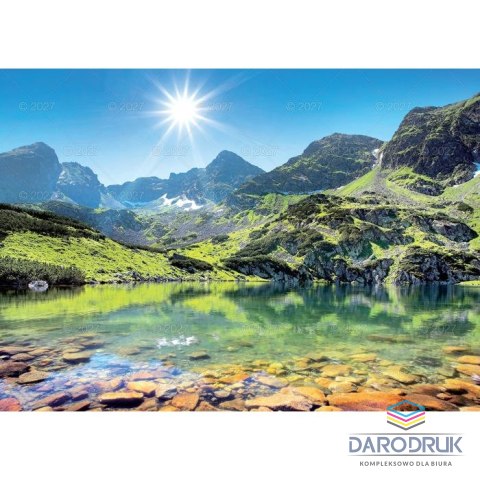 Lucrum Kalendarz ścienny RODZINNY TATRY i PODHALE 13-KARTKOWY 280mm x 200mm Lucrum (WL4)