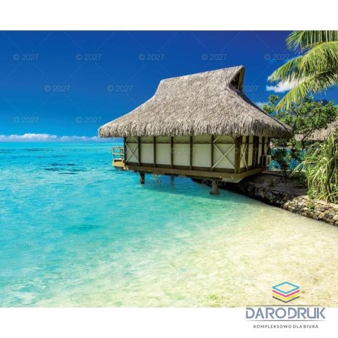 Lucrum Kalendarz ścienny SŁONECZNE WAKACJE 13-planszowe A3+ 320mm x 470mm Lucrum (RW10)
