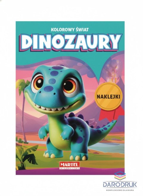 Martel Kolorowanka DINOZAURY Martel