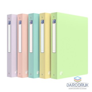 Oxford Segregator ringowy pastel Urban A4 40mm mix Oxford (400205731)