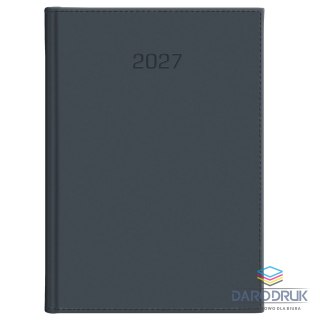 Wokół Nas Kalendarz książkowy (terminarz) Vivella grafitowy A4 Wokół Nas (216 A4DB)