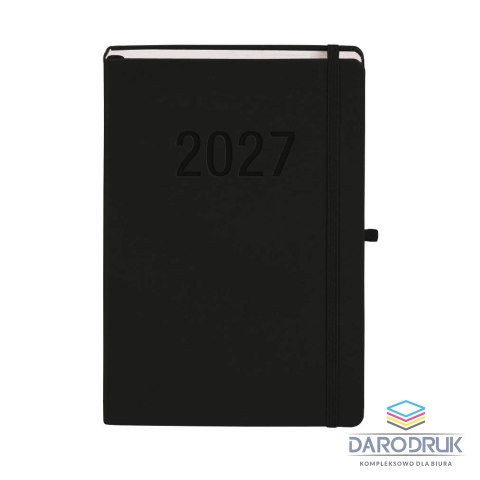Antra Kalendarz książkowy (terminarz) 2027 MEMOFIX dzienny B5 Antra (czarny)
