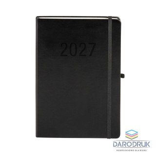 Antra Kalendarz książkowy (terminarz) 2027 MEMOFIX tygodniowy B5 Antra (czarny)