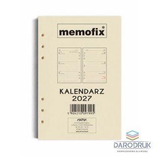 Antra Wkład do organizera kalendarz a5 2027 Antra (TDW)