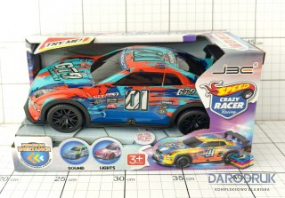 Dromader Samochód AUTO SPORTOWE ŚWIATŁO DŹWIĘK W PUDEŁKU Dromader (130-1365761)