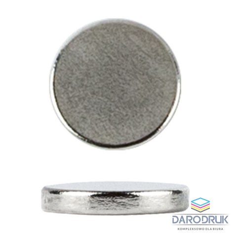 Grand Magnes neodymowy Srebrny śr. 9mm Grand (130-1967) 5 sztuk