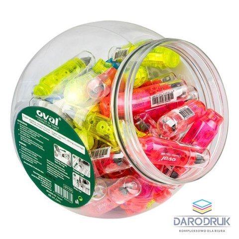 Oval Korektor w taśmie (myszka) 5x6 [mm*m] Oval (QFN-506/JB7)