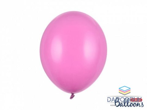 Partydeco Balon gumowy Strong Pastel Fuchsia 100 szt. fuksja 300mm Partydeco (SB14P-080)