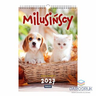 Press Kalendarz ścienny MILUSIŃSCY A3 Press (16 STRON)