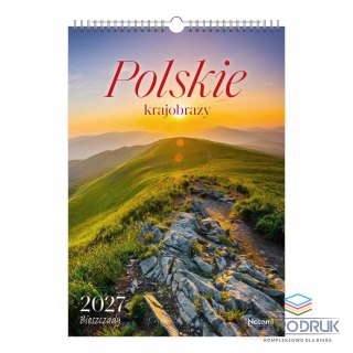 Press Kalendarz ścienny POLSKIE KRAJOBRAZY A3 Press (16 STRON)