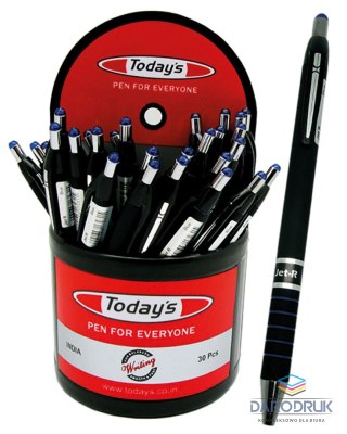 Tadays Długopis olejowy wkład niebieski Tadays