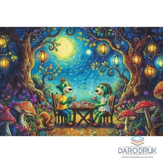Trefl Puzzle Trefliki Spotkanie w kawiarni 100 el. Trefl (16561)