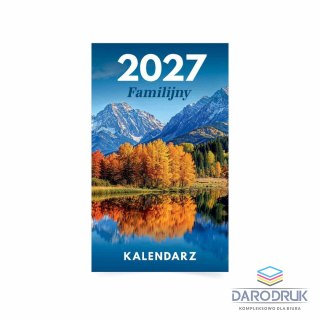 Press Kalendarz ścienny ZDZIERAK B7 Press (FAMILIJNY)