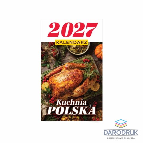 Press Kalendarz ścienny ZDZIERAK B7 Press (KUCHNIA POLSKA)
