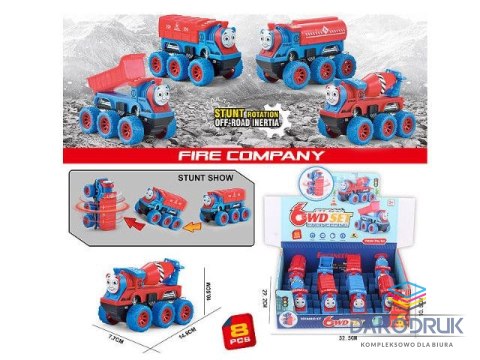 Bigtoys Samochód AUTO LOKOMOTYWA 14,5CM Bigtoys (BKOL8206)