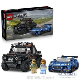 Lego Klocki konstrukcyjne Speed Champions JAGUAR I LANDROVER Lego (77264)