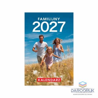 Press Kalendarz ścienny DUŻY ZDZIERAK A5 Press (FAMILIJNY)