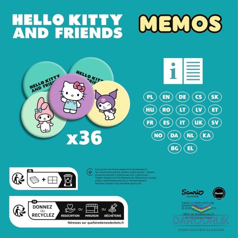 Trefl Gra pamięciowa Hello Kitty Trefl (02898)