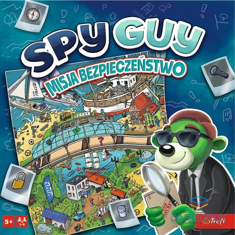 Trefl Gra planszowa Spy Guy Misja bezpieczeństwo Trefl (02978)