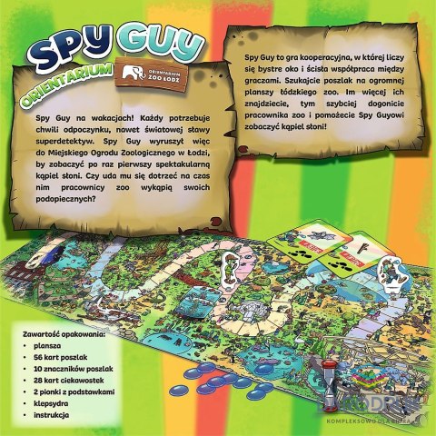 Trefl Gra planszowa Spy Guy Ogród botaniczny w łodzi Trefl (0608/24)