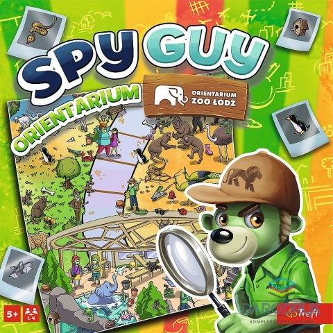 Trefl Gra planszowa Spy Guy Ogród botaniczny w łodzi Trefl (0608/24)