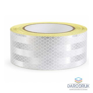 Grand Taśma specjalnego przeznaczenia odblaskowa 48x10 [mm x m] biała Grand (130-2000)