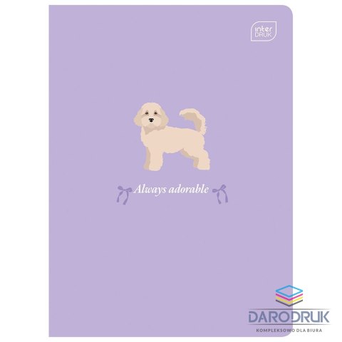Interdruk Zeszyt A5 TRENDS GIRLS 2026 16k. 70g krata Interdruk (ZE16KF#)