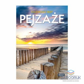 Press Kalendarz ścienny PEJZAŻE 205mm x 295mm Press (16 STRON)